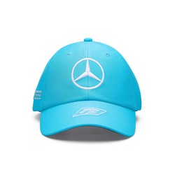 Czapka męska baseballowa niebieska George Russell Mercedes AMG F1