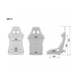 Fotel samochodowy Sparco QRT-C MY20 (homologacja FIA)