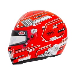 Kask zamknięty Bell RS7 PRO Stamina Red (homologacja FIA)