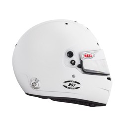 Kask zamknięty Bell RS7 PRO biały (homologacja FIA)