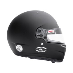 Kask zamknięty Bell RS7 PRO czarny (homologacja FIA)