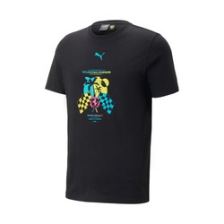 Koszulka T-shirt męska Miami GP czarna Ferrari F1 