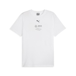 Koszulka T-shirt męska Singapore biała Mercedes AMG F1 