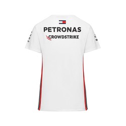 Koszulka t-shirt damska Team biała Mercedes AMG F1 