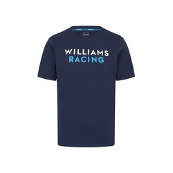 Koszulka t-shirt męska Logo granatowa Williams Racing 2024