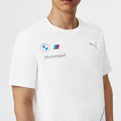 Koszulka t-shirt męska biała Team BMW Motorsport 