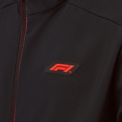 Kurtka męska softshell Logo czarna Formula 1 