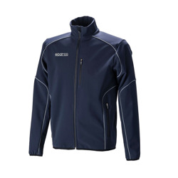 Kurtka męska softshell Sparco - granatowa