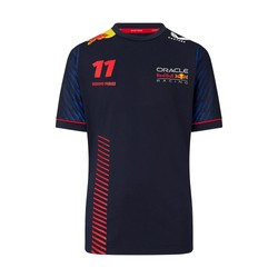 T-shirt dziecięcy Sergio Perez Team granatowa Red Bull Racing 